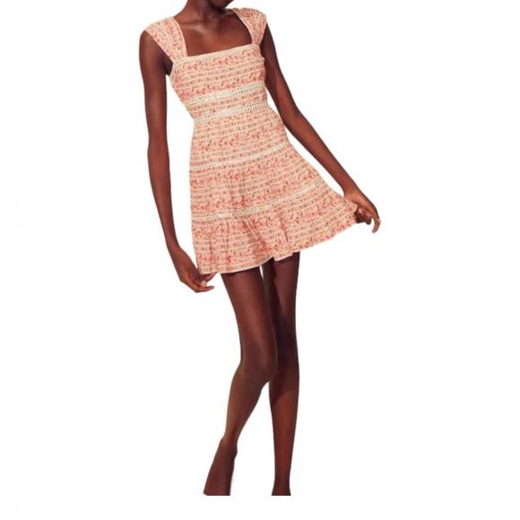 SAYLOR | Dresses | New Saylor Campbell Mini Dress In Bellini Print |  Poshmark